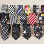 classic skinny tie - Classic Fashion Men's Skinny Tie Colorful Musical Notes