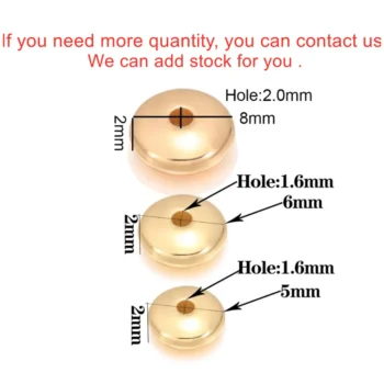 200-400Pcs CCB Multiple Styles Charm Spacer Beads Wheel - View 2