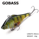 gobass lipless lure - GOBASS Lipless Lure For Fishing VIB Bait Rattlins Fishing