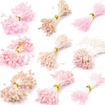 144pcs Mini Pearl Flower Stamen Bud Bouquet Pistil Wedding - View 2