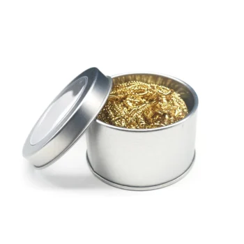 1pc cleaning ball - 1pc Cleaning Ball Desoldering Soldering Iron Mesh Filter