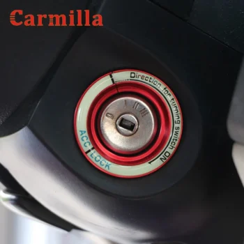 Luminous Car Ignition Key Switch Ring Cover Hole Circle - View 2