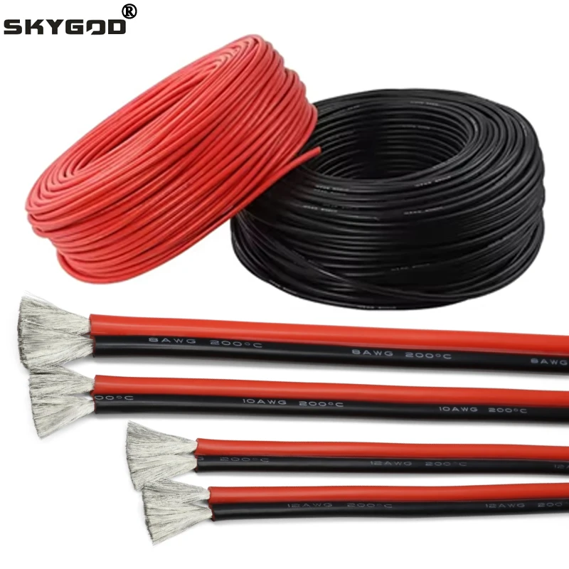 ali-3256801382476174-0-46983 1~50m super soft - 1~50m Super Soft Silicone Electronic Wire Cable 30 28 26 24