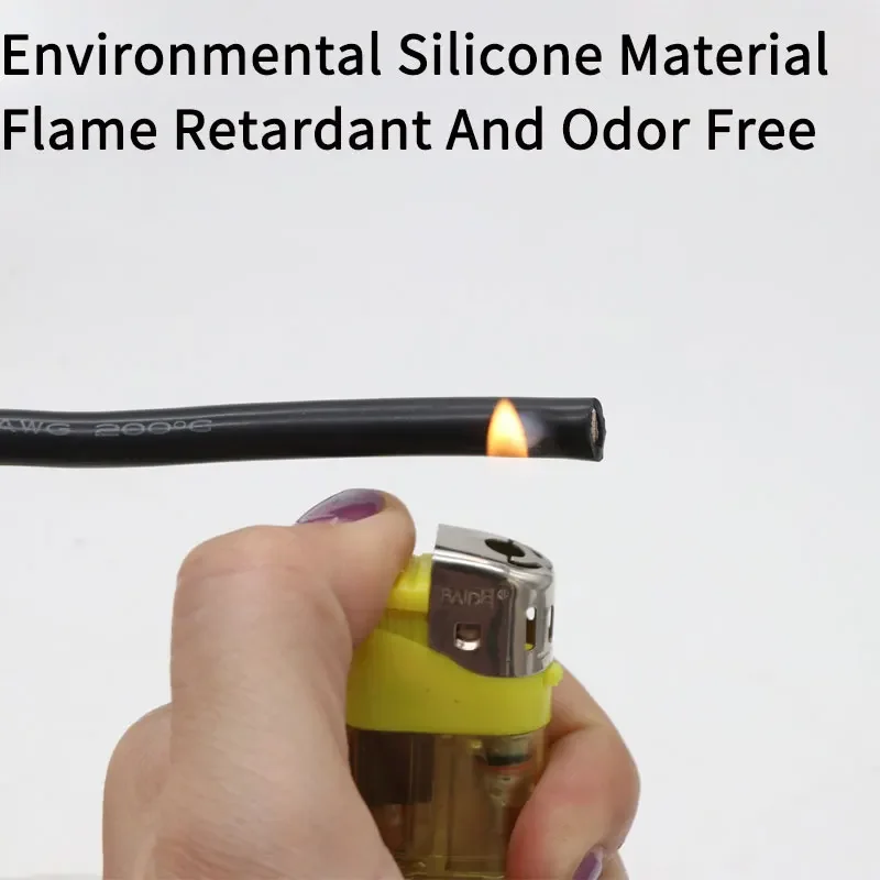 ali-3256801382476174-3-66088 1~50m Super Soft Silicone Electronic Wire Cable 30 28 26 24 - View 4