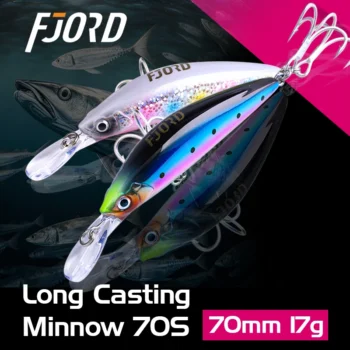 FJORD 70mm 17g Heavy Sinking Minnow 11color For Choose - View 2