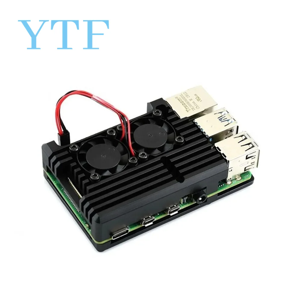ali-3256801411929585-2-64106 1set Dual Fan Cooling System Module With Heat Sink for - View 3