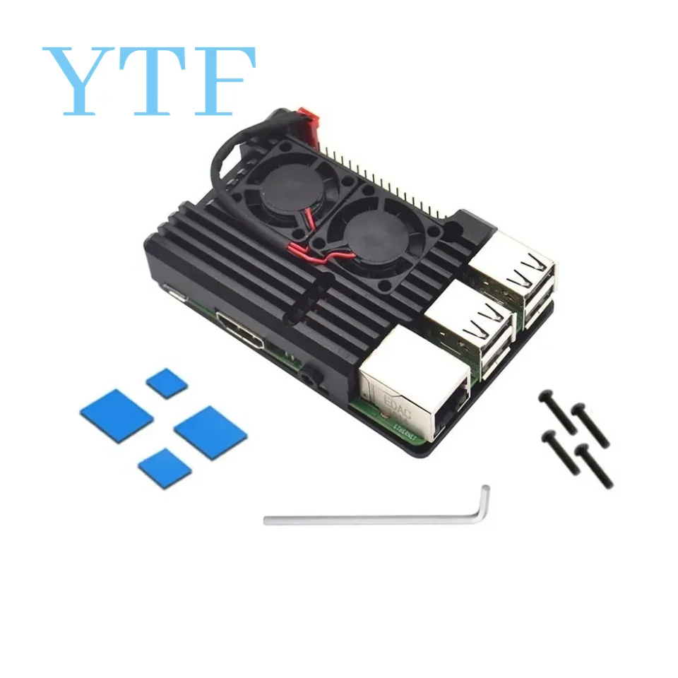 ali-3256801411929585-4-2745 1set Dual Fan Cooling System Module With Heat Sink for - View 5