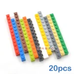 20pcs diy building - 20PCS DIY Building Blocks 1x12 Dots Thick Figures Bricks