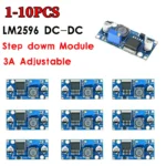1/5/10pcs lm2596 buck - 1/5/10pcs LM2596 DC to DC Buck Converter 3.0-40V to 1.5-35V