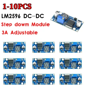 1/5/10pcs lm2596 buck - 1/5/10pcs LM2596 DC to DC Buck Converter 3.0-40V to 1.5-35V