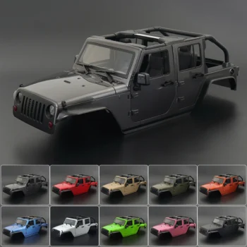 car wrangler rubicon - RC Car Wrangler Rubicon Convertible Hard Body Kit 313mm