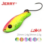 jerry libra micro - Jerry Libra Micro Fishing Spoon Lures 1.4g 2.5g UV Coating