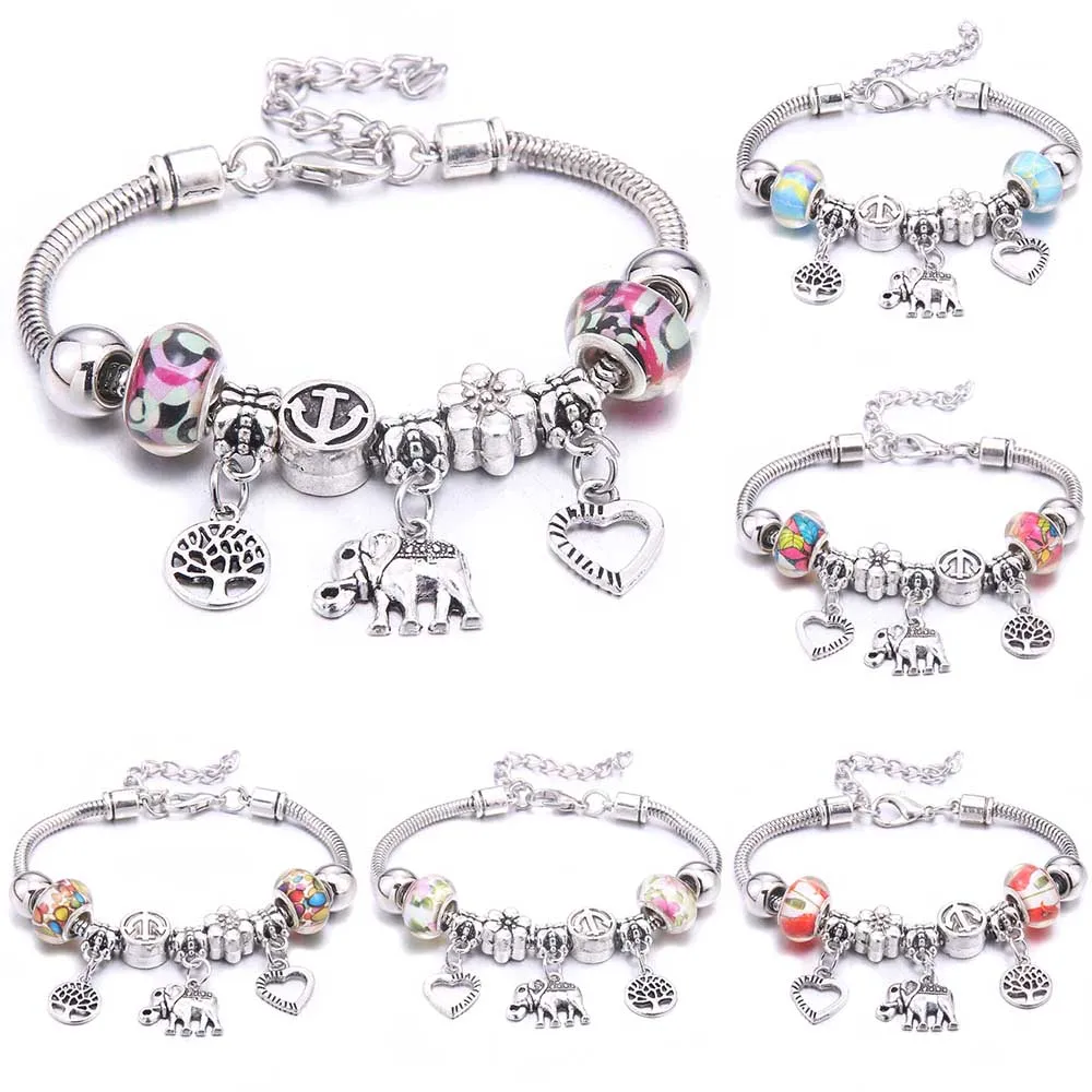 ali-3256801445763548-0-41119 crystal bracelet - Papa snap Brand Women Bracelet Colorful Crystal Charm