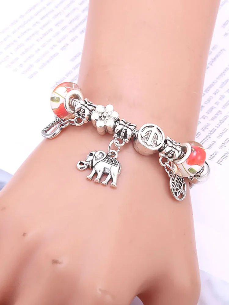 ali-3256801445763548-1-10447 Papa snap Brand Women Bracelet Colorful Crystal Charm - View 2