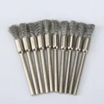 5/10pcs pencil brushes - 5/10pcs Pencil Brushes Stainless Steel Mounted Wire Wheel