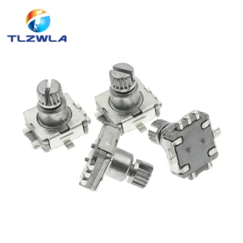 5pcs rotary encoder - 5PCS Rotary Encoder Switch EC11 With Push Switch 5Pin SMD