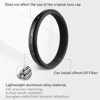 Haoge Lens Filter Adapter Ring for Fujifilm Fuji X100VI - View 2