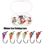 6pcs/set 0.5~1.8g winter - 6Pcs/Set 0.5~1.8g Winter Ice Fishing Lure Ants Shaped