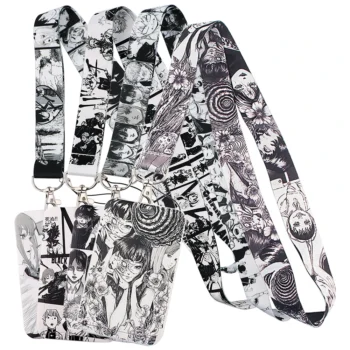 ring - P5895 Dongmanli Anime Key lanyard Car KeyChain ID Card