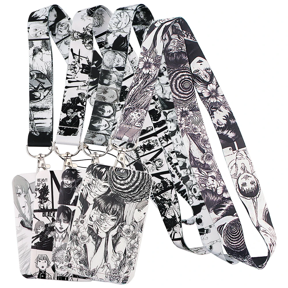 ali-3256801496871243-0-46017 ring - P5895 Dongmanli Anime Key lanyard Car KeyChain ID Card