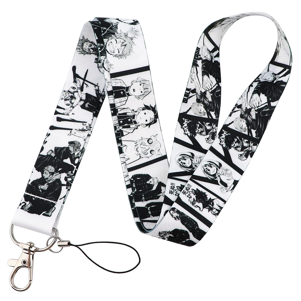 ali-3256801496871243-2-53284 P5895 Dongmanli Anime Key lanyard Car KeyChain ID Card - View 3