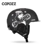 copozz ski helmet - COPOZZ New Unisex Ski Helmet Certificate Half-covered