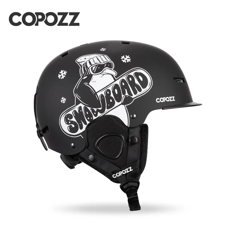 ali-3256801513139883-0-68677 copozz ski helmet - COPOZZ New Unisex Ski Helmet Certificate Half-covered