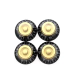 hat fashion - 4Pcs Electric Guitar Bass Top Hat Speed Control Volume
