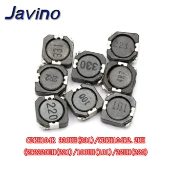 5/20/50pcs/lot smd power - 5/20//LOT SMD Power Inductor CDRH104R 10uH 22uH 33uH 220