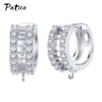 Wholesale 925 Sterling Silver Hook Earring DIY Accessories - View 2