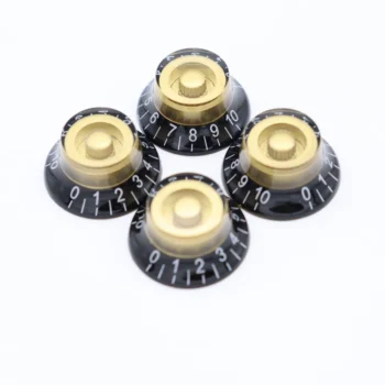 4Pcs Electric Guitar Bass Top Hat Speed Control Volume - View 2
