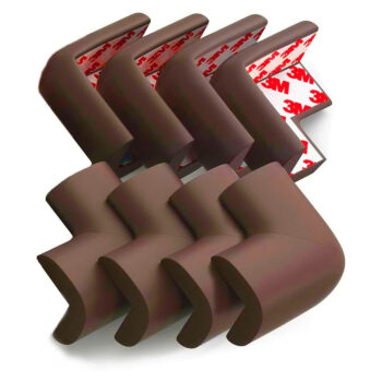 Anti-collision Soft Edge Corner Protector, Adhesive Safety Soft Rubber Corner Gu - Okita Shop