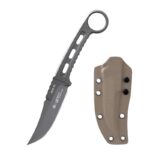 AUS Integrated Straight Blade Outdoor Camping Dinner Knife - Okita Shop
