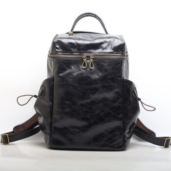 leather backpack - View 1