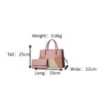 leather handbag 2-in-1 Exquisite Trendy Women's Shoulder Bag - New 2-in-1 Handbags For Women Stylish Leather Exquisite Tre