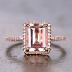 champagne zircon engagement Luxury Champagne Zircon Engagement Wedding Rings For