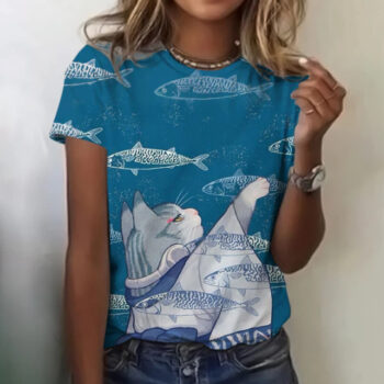 women shirt Bestselling Womens T-shirt With An Elegant 3D Print