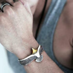 Nordic Viking Vintage Eagle Bracelet Men's Women's Bracelets Adjustable Bangle Animal Jewelry - View 1