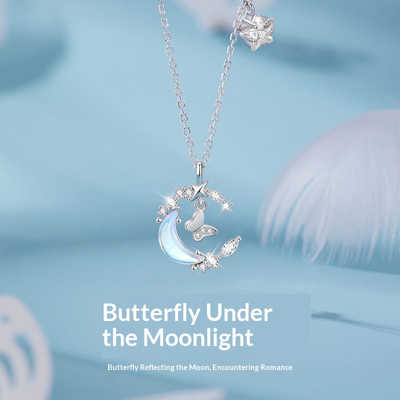 b4e19cdb-3060-4d0d-8ff4-ead200efefcf_trans Sweet And Elegant Butterfly Necklace For Women Perfect For Moonlit Nights - View 3