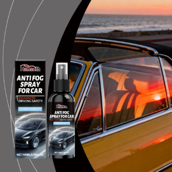 anti-fog spray cleaning
