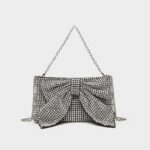 Fashion Evening Banquet Full Crystal Rhinestone Single Shoulder Chain Crossbody Bag - View 1