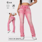 High-elasticity Colorful Candy Colored Jeans - Main product image
