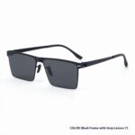 square sunglasses korean - View 1