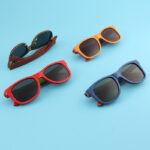 High-end Skateboard Fashionable Nose Bridge Polarized Glasses Oval Frame Wooden Sunglasses - View 1