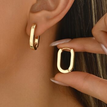 Stylish Minimalist Square Anti-drop Ear Clips - View 2
