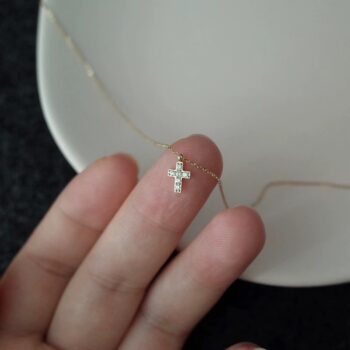 diamond necklace Dainty Chic Mini Diamond-studded Necklace For Women