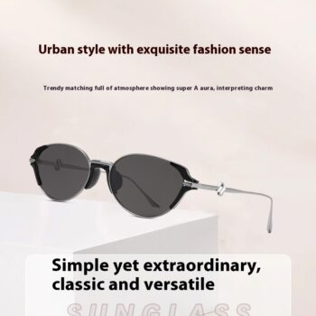 Women's Retro Fashion UV Polarized Sunglasses - View 1