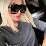 oversized square flat Oversized Square Flat Top Women Very Lrge Ladies Fashion Sunglasses Shade UV400