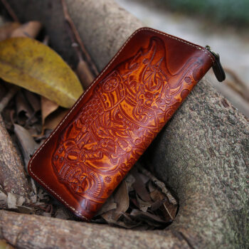 Top Layer Cowhide Men's Wallet Vintage Clutch - View 1