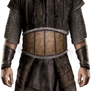 medieval frayed leather - View 1